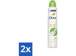 Dove Deodorant Spray - Cetriolo E Tè Verde - 200 Ml - Confezione Risparmio - 2 Pezzi