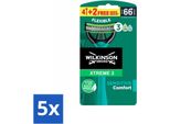 Wilkinson - Rasoio Usa E Getta - Xtreme 3 Sensitive Comfort - Per Pelli Sensibili - 6 Lame - Value Pack - 5 Pezzi