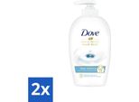 Dove Sapone Per Le Mani - Cura E Protezione - Pulizia Profonda - 250 Ml - Confezione Risparmio - 2 Pezzi