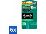 Wilkinson - Rasoio Usa E Getta - Xtreme 3 Sensitive Comfort - Per Pelli Sensibili - 6 Lame - Confezione Risparmio - 6 Pezzi