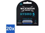 Wilkinson Sword - Lame Di Ricambio - Hydro 5 Skin Protection - Protezione - 4 Lame - Confezione Risparmio - 20 Pezzi