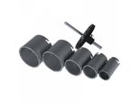 Dedra Ded1517 Set Di Punzoni Con Punta In Tungsteno 33, 43, 53, 67, 73 Mm