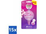 Wilkinson - Rasoio Usa E Getta - Xtreme 3 My Intuition - Confortevole - 6 Lame - Confezione Risparmio - 15 Pezzi