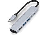 Inf Adattatore Multiporta Hub USB-C 7 In 1 - Hdmi 4K, Pd 100W, Usb 3.0 5Gbps