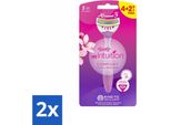 Wilkinson - Rasoio Usa E Getta - Xtreme 3 My Intuition - Confortevole - 6 Lame - Value Pack - 2 Pezzi