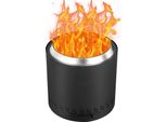 Pozzetto Per Fuoco Ø 40Cm Ciotola Per Fuoco A Legna Senza Fumo In Acciaio Inox Con Attizzatoio