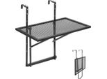Tavolo Da Balcone Tavolo Sospeso Tavolo Sospeso Da Balcone Tavolo Pieghevole Regolabile 61X41Cm