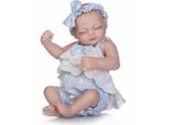 Bambola Reborn 26Cm Realistica Fatta A Mano In Morbido Vinile Di Silicone Blu