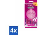Wilkinson - Rasoio Usa E Getta - Extra 2 Beauty - Extra Comfort - 15 Lame - Confezione Risparmio - 4 Pezzi