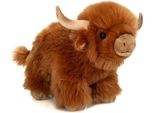 Teddy Hermann Hochlandrind, Kuscheltier, Stofftier, PlüSchtier, 28 Cm, 917335