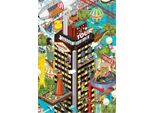 Grafika Puzzle Nantes - La Torre - 1000 Pezzi Puzzle Divertente