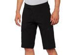 100% Pantaloncini Da Discesa Ridecamp, Schwarz, 36