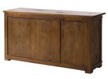 MASSIVMOEBEL24 | Sideboard Mango 150X45X80 Braun Lackiert Railway #400