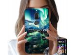 Custodia Per Huawei Mate 10 Lite - Custodia Alaska Aurora Boreale + Vetro