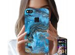 Custodia Per Huawei P9 Lite 2016 - Motivi Marmorizzati Custodia + Pellicola