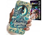 Custodia Per Huawei Mate 10 Lite - Segno Zodiacale, Acquario, Retro Astronomico