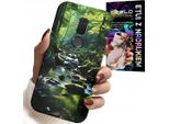 Custodia Per Huawei Mate 10 Lite - Foresta Fiume Ruscello Vista Natura
