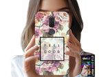 Custodia Per Huawei Mate 10 Lite - Motivo Floreale, Donna Alla Moda + Vetro