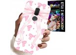 Custodia Per Huawei Mate 10 Lite - Custodia Con Nastri Rosa E Design Alla Moda