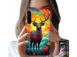 Custodia Per Huawei P30 - Disegni Colorati Cervi Alci Animali Della Foresta