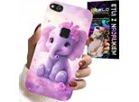 Custodia Per Huawei P9 Lite 2016 - Simpatico Elefante Su Sfondo Rosa Custodia + Pellicola