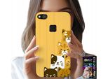Custodia Per Huawei P10 Lite - Love Cat, Disegni Con Gatti, Custodia + Vetro