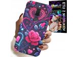 Custodia Per Huawei Mate 10 Lite - Cuore, Rosa, Custodia Teen + Vetro