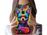 Custodia Per Huawei P9 Lite 2016 - Motivi Floreali Cane York Cane Posteriore