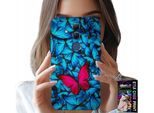 Custodia Per Huawei Mate 20 Lite - Farfalla Blu, Farfalla, Design Femminile