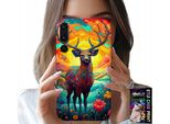 Custodia Per Huawei P20 Plus - Disegni Colorati Cervi Alci Animali Della Foresta