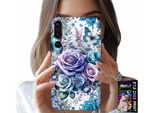 Custodia Per Huawei P20 Plus - Motivi Floreali Rose Custodia + Pellicola