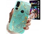 Custodia Per Huawei P20 Pro - Motivi Marmorizzati + Vetro Temperato