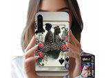 Custodia Per Huawei P30 - Card King Poker Card + Vetro