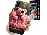 Custodia Per Huawei P20 Pro - Orsetto Rosa Regalo Di Famiglia + Pellicola