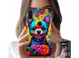 Custodia Per Huawei Y7 2019 - Motivi Floreali Cane York Posteriore