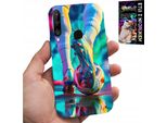 Custodia Per Huawei P30 Lite - Giocatori Di Calcio + Vetro