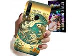 Custodia Per Huawei P30 Lite - Segno Zodiacale, Pesci Astronomia + Lamina