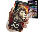 Custodia Per Huawei P30 Pro - Leone, Segno Zodiacale Astronomico, Custodia + Pellicola