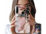 Custodia Per Huawei P30 Lite - Elegante Marmo Motivi Di Tendenza + Vetro
