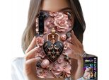 Custodia Per Huawei P30 - Design Femminile Custodia A Cuore Con Lucchetto + Vetro