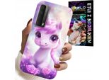 Custodia Per Huawei P Smart 2021 - Simpatico Unicorno, Design Per Custodia Per Bambini