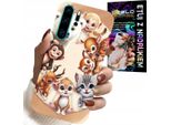 Custodia Per Huawei P30 Pro - Custodia Per Bambini Con Animali Nella Foresta