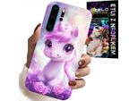 Custodia Per Huawei P30 Pro - Simpatico Unicorno, Design Per Custodia Per Bambini