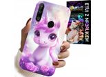 Custodia Per Huawei P30 Lite - Simpatico Unicorno, Design Per Bambini