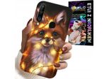 Custodia Per Huawei P30 Lite - Simpatica Volpe Animali Della Foresta + Vetro