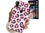 Custodia Per Huawei Y7 2019 - Design Da Donna Con Stampa Leopardo Rosa Pantera