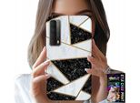 Custodia Per Huawei P Smart 2021 - Elegante Design Alla Moda Custodia + Vetro