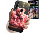 Custodia Per Huawei P30 Lite - Orsetto Rosa Regalo Di Famiglia + Pellicola