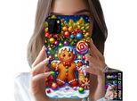 Custodia Per Huawei Y5P - Pan Di Zenzero, Disegni Di Caramelle + Vetro
