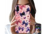 Custodia Per Huawei Y7 2019 - Disegni A Nastro Colorati + Vetro